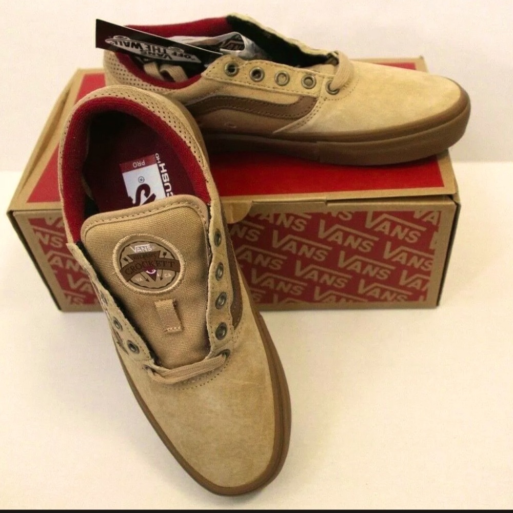 Vans Gilbert Crockett suede shoes
